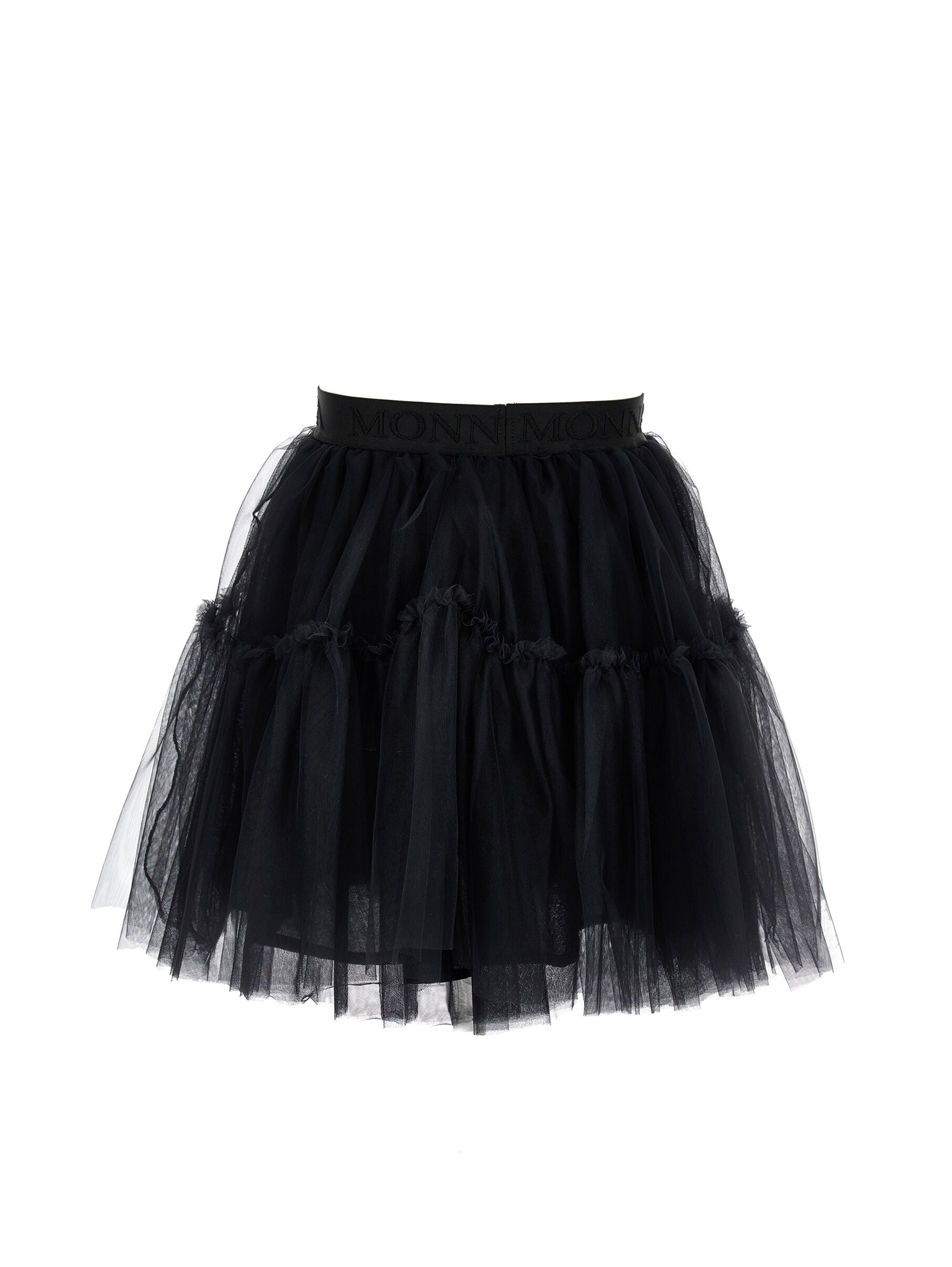 Monnalisa Silk-Touch Tulle Skirt