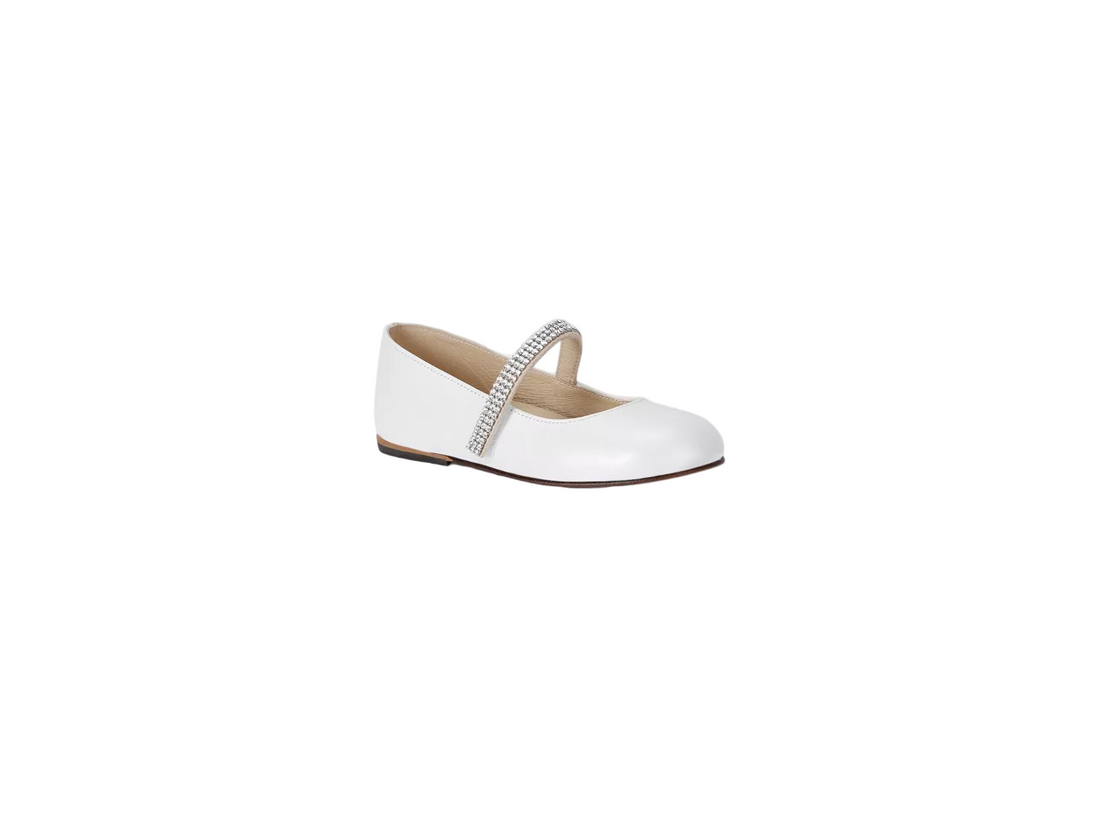 Crystal Embellished Ballerina Shoes
