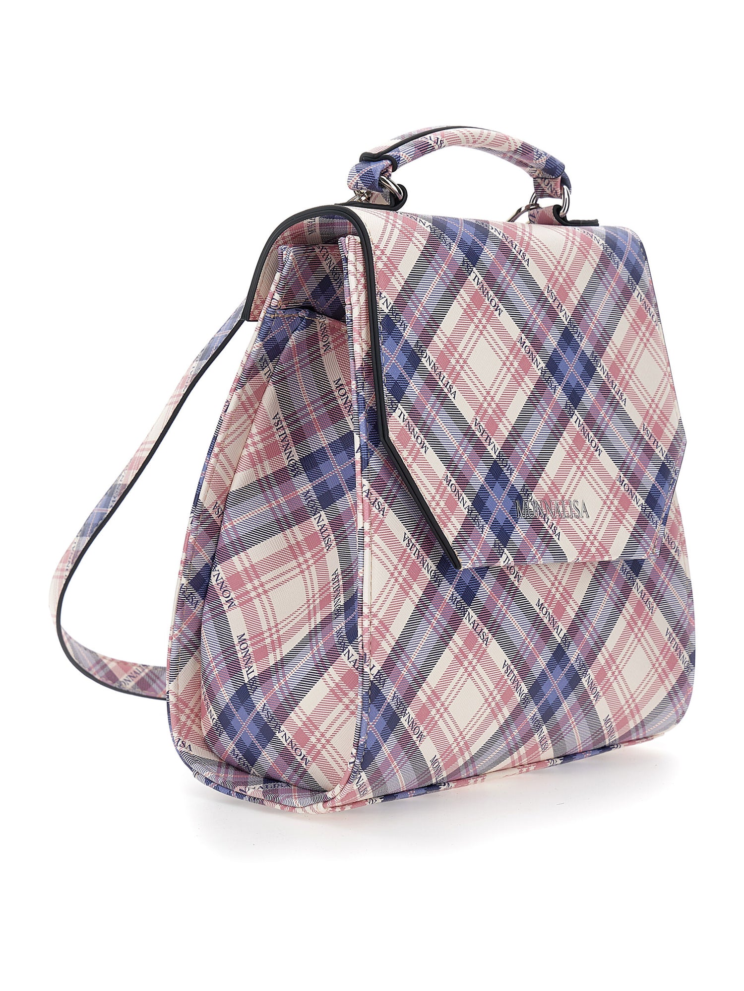 Monnalisa Coated Tartan Backpack | Schools Out