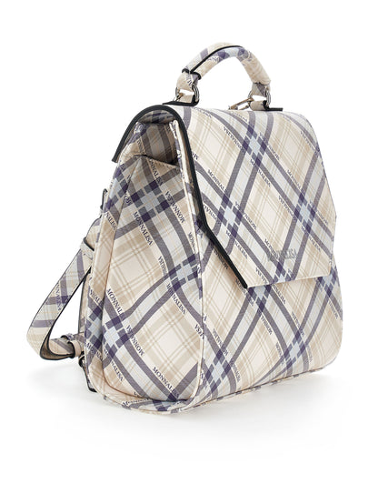 Monnalisa Coated Tartan Backpack | Schools Out