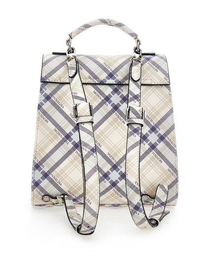 Monnalisa Coated Tartan Backpack | Schools Out