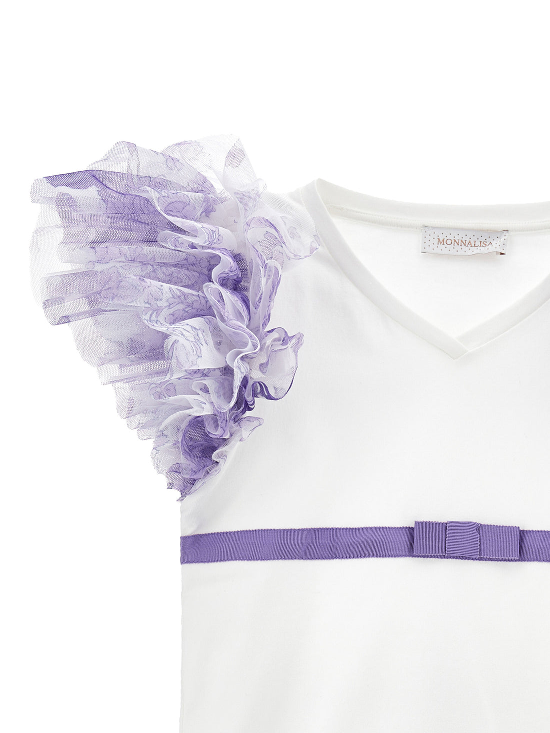 Tulle Ruffle T-shirt