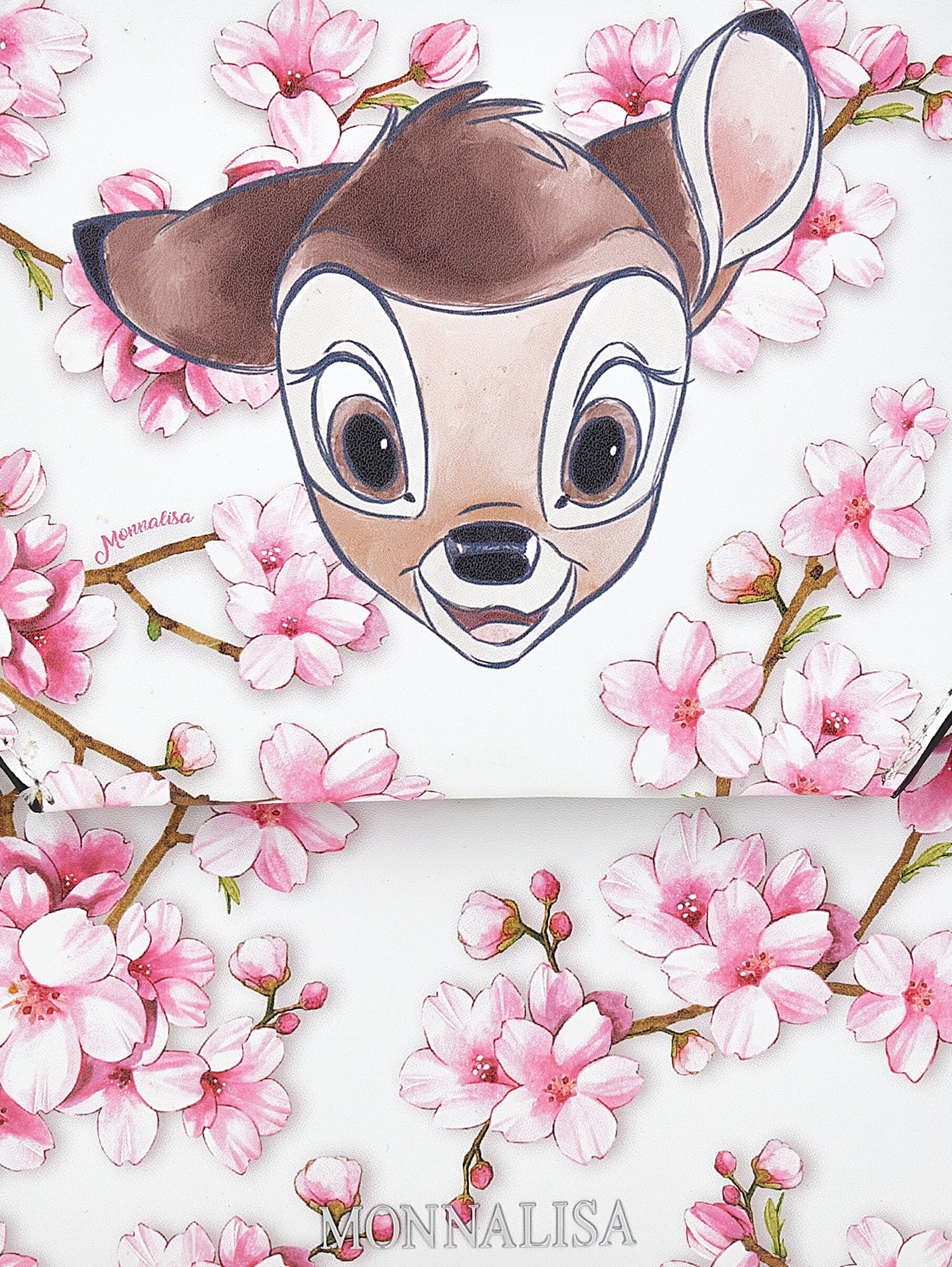 Bambi coated fabric backpack