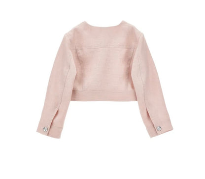 Jacket With Jewel Buttons Monnalisa