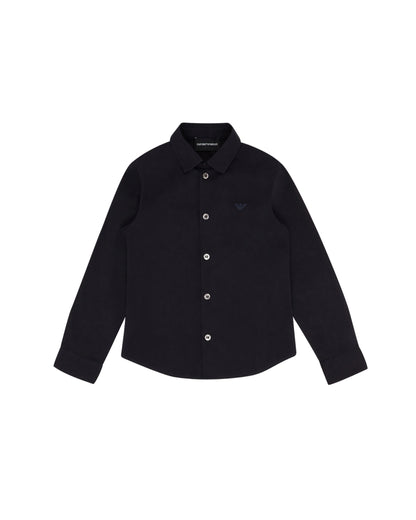 Long-Sleeve Button-Front Shirt