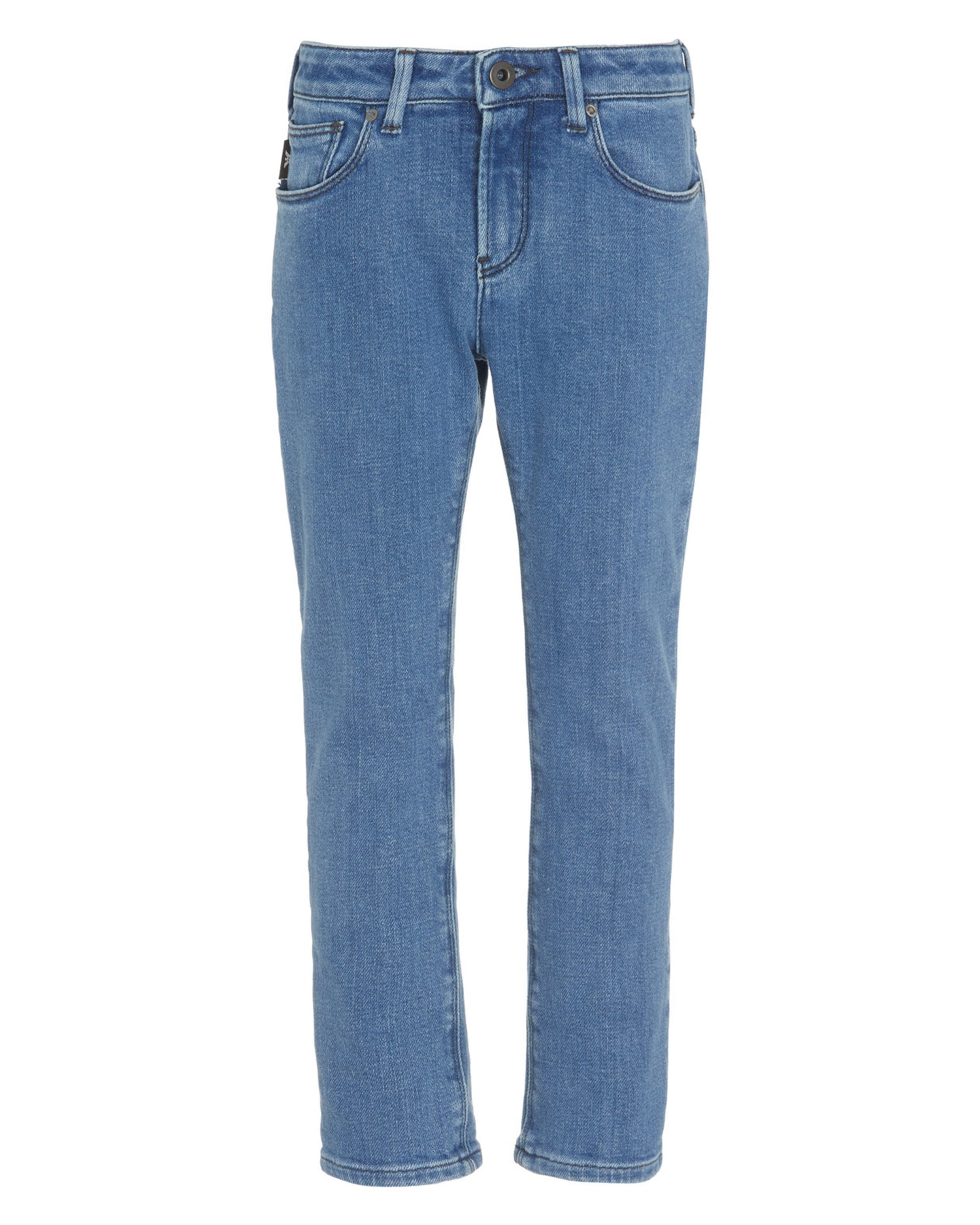 Slim Straight-Leg Denim Jeans