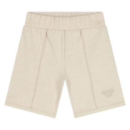 Double Jersey Jacquard Shorts Emporio Armani