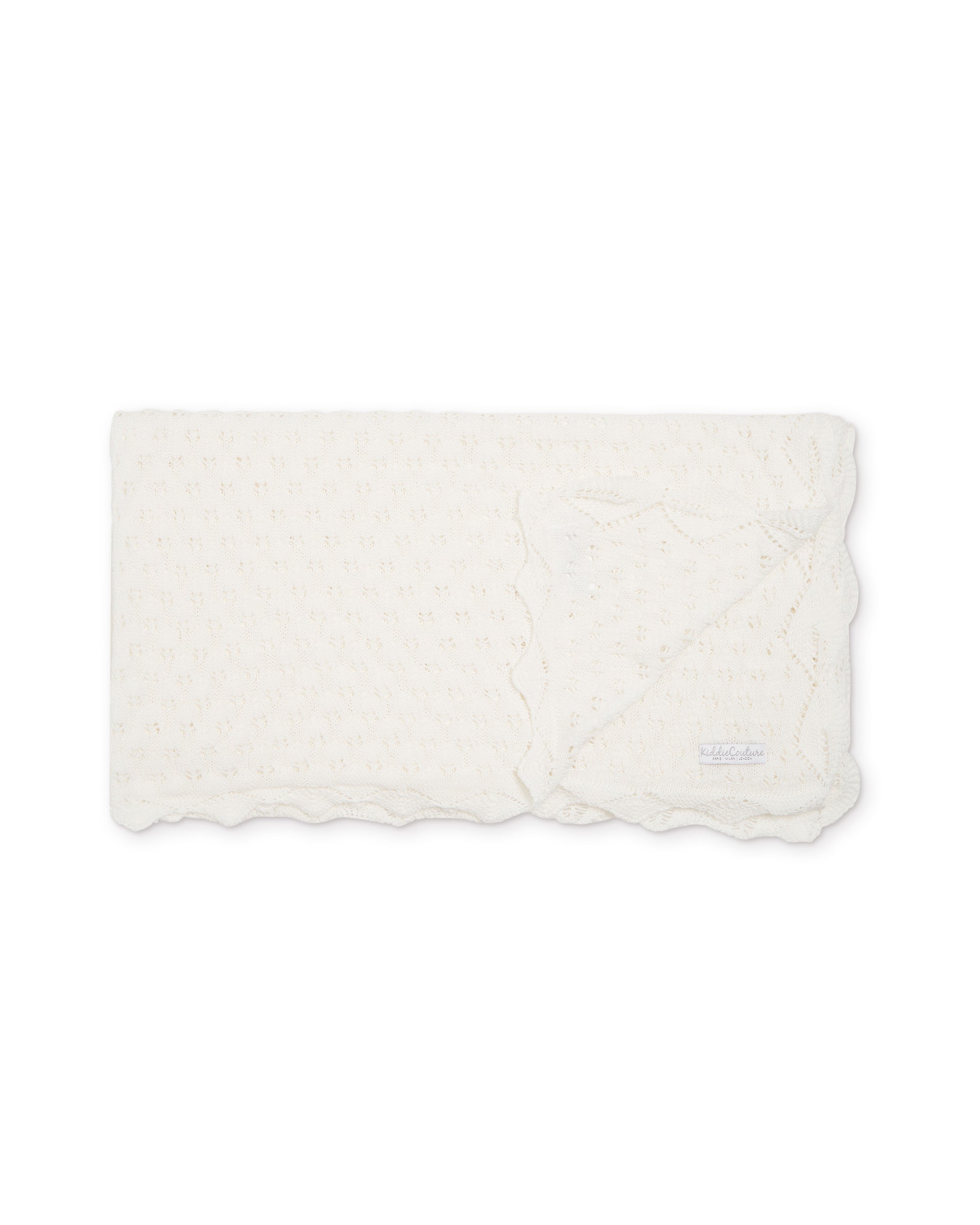 Ivory Organic Cotton Blanket