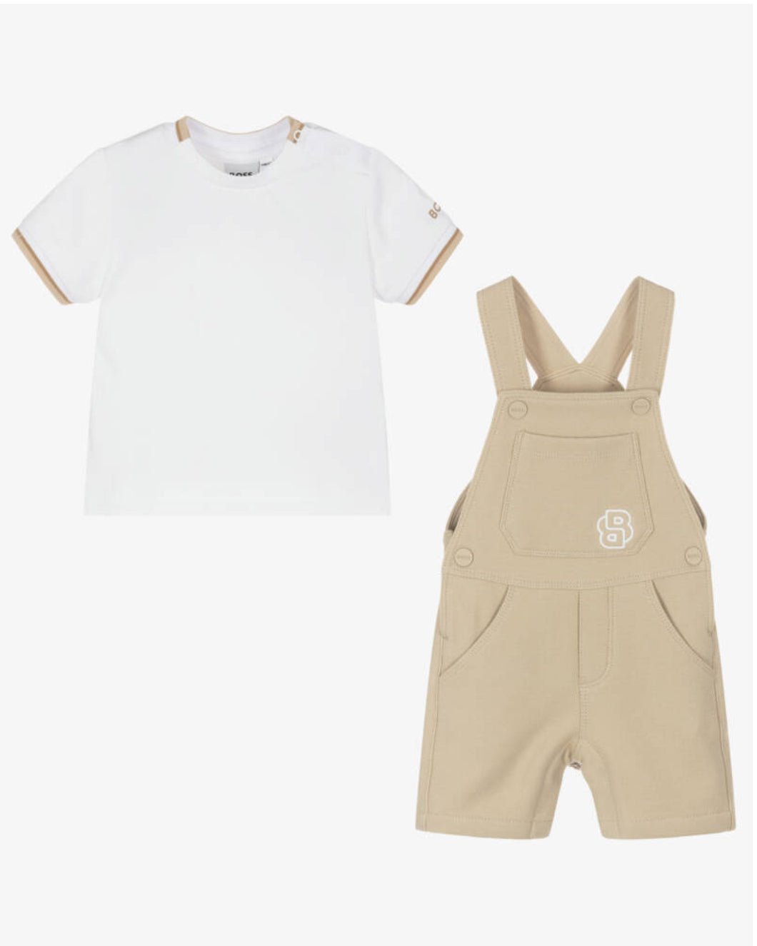 Boss T-Shirt+Dungarees Set