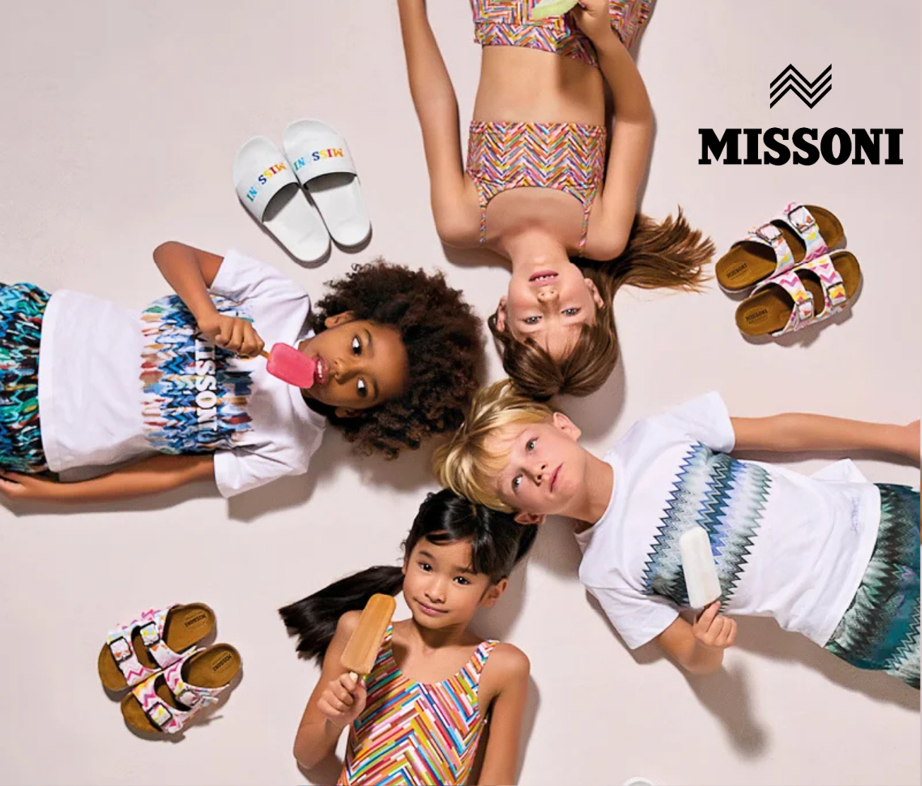 Missoni kids banner