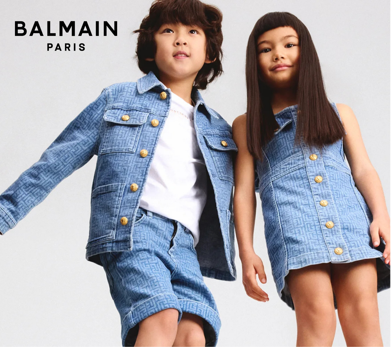 Balmain Kids model