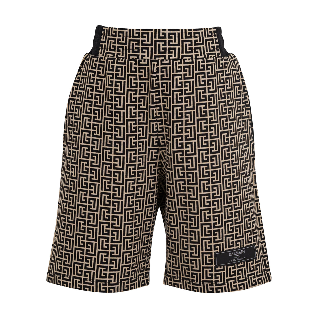Monogram Print Jersey Shorts