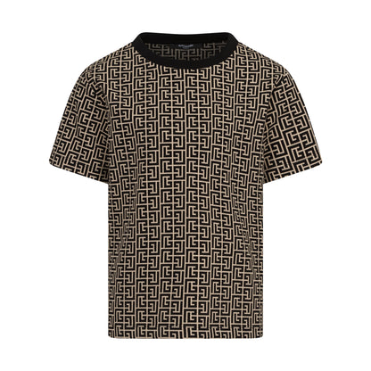 Monogram Jacquard Knit Tee