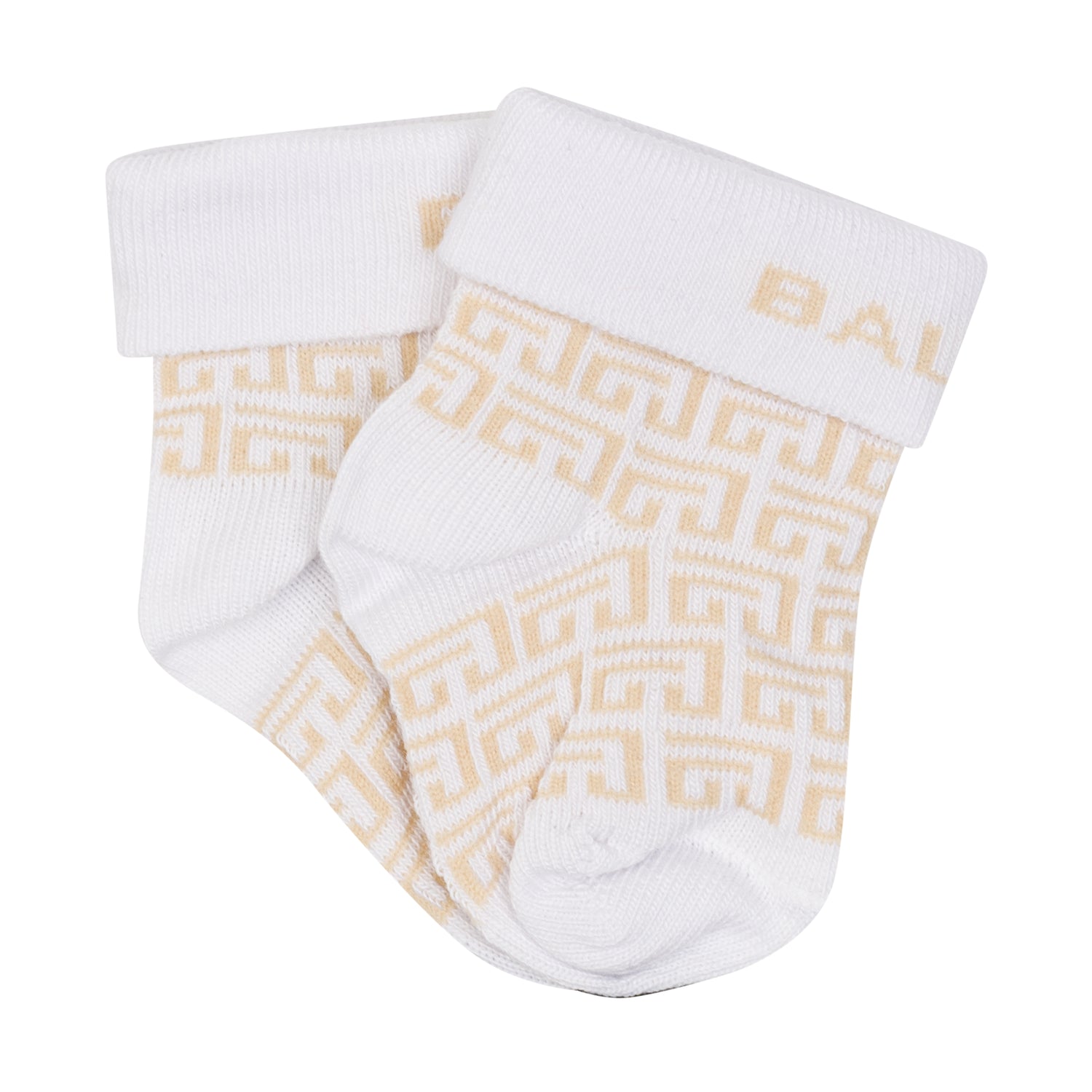 Kids Cotton-Blend Logo &amp; Monogram Sock Set