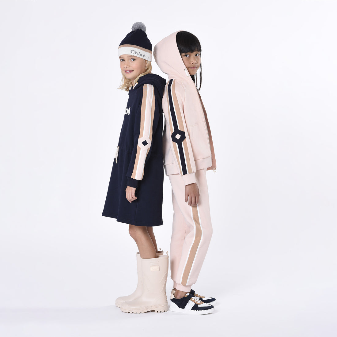 Organic Fleece Hooded Cardigan