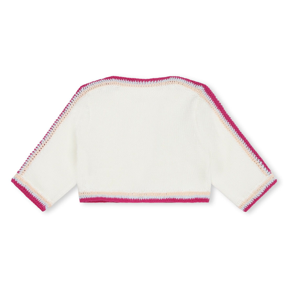 Chloé Organic Cotton Knitted Cardigan with Button Closure | Schools Out