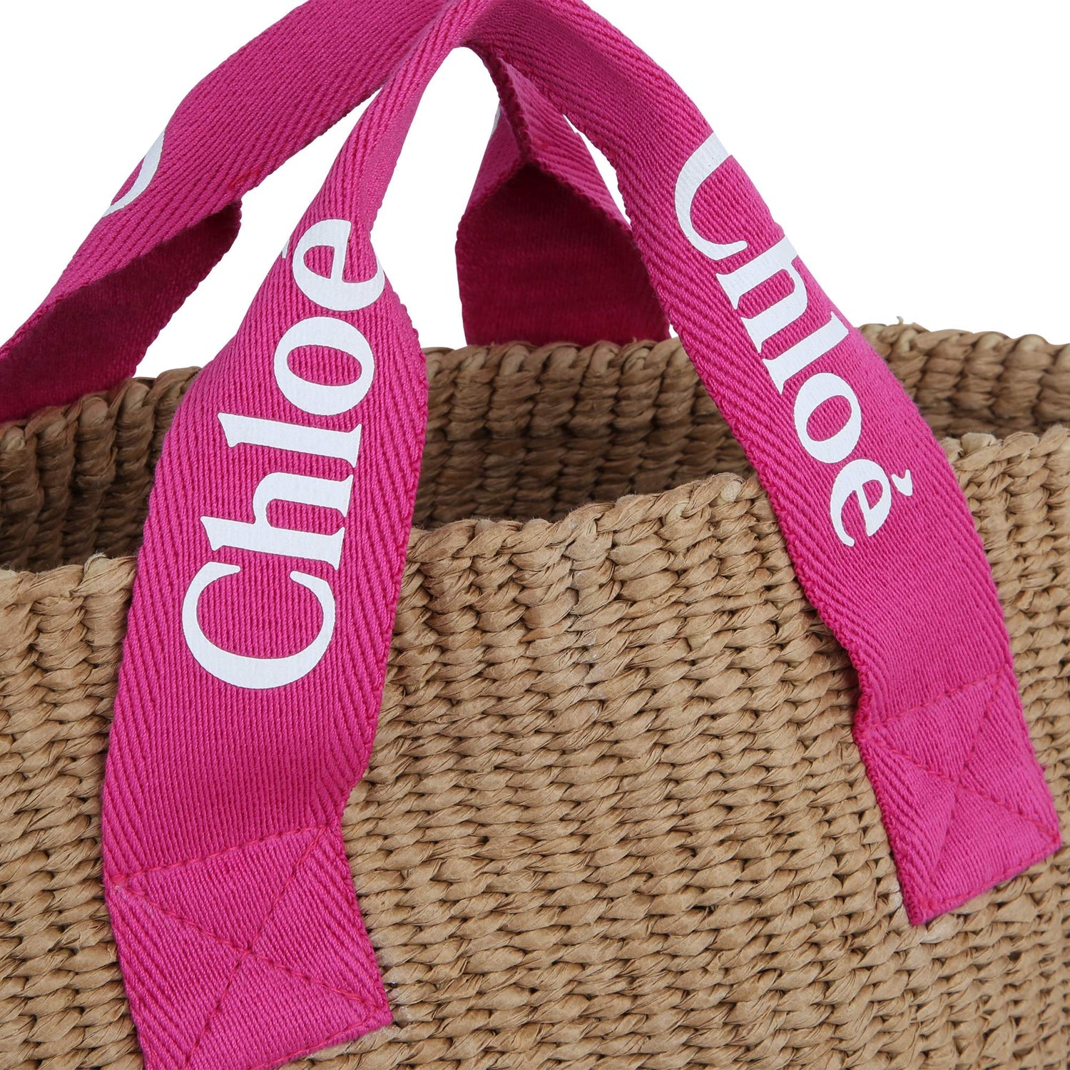 Chloé Natural Fibers Handcrafted Bag