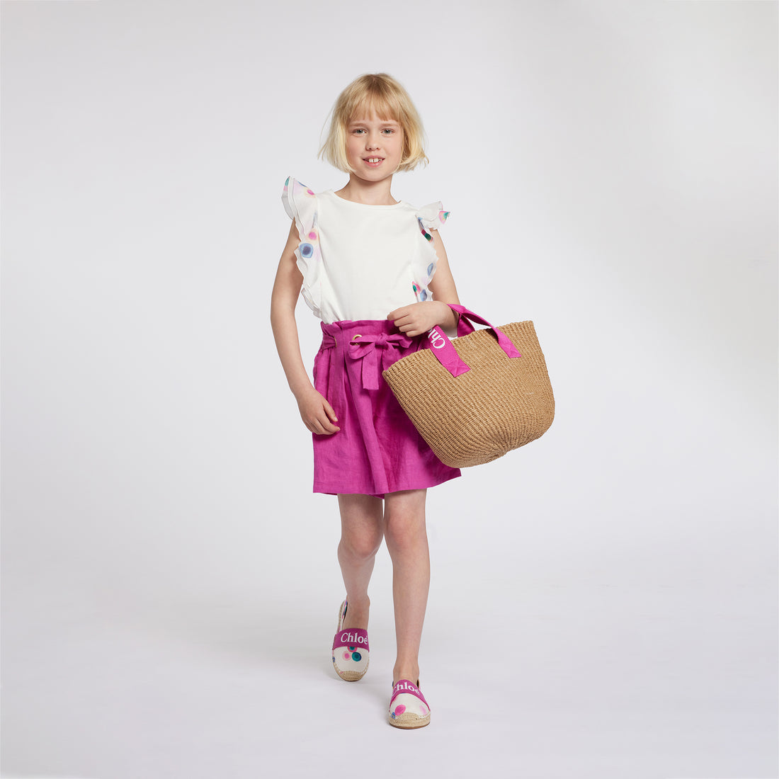 Chloé Fair Trade Handcrafted Bag with Natural Fibers | Schools Out