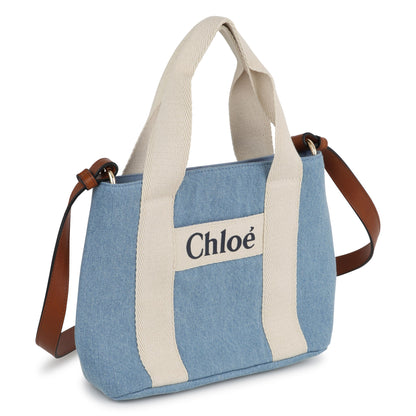 Organic Cotton Denim Shoulder Bag