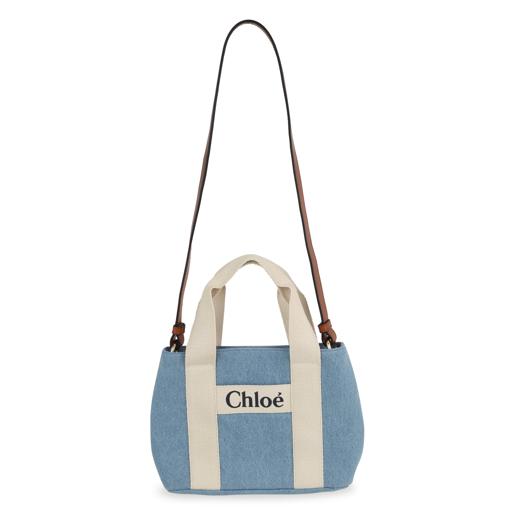 Organic Cotton Denim Shoulder Bag