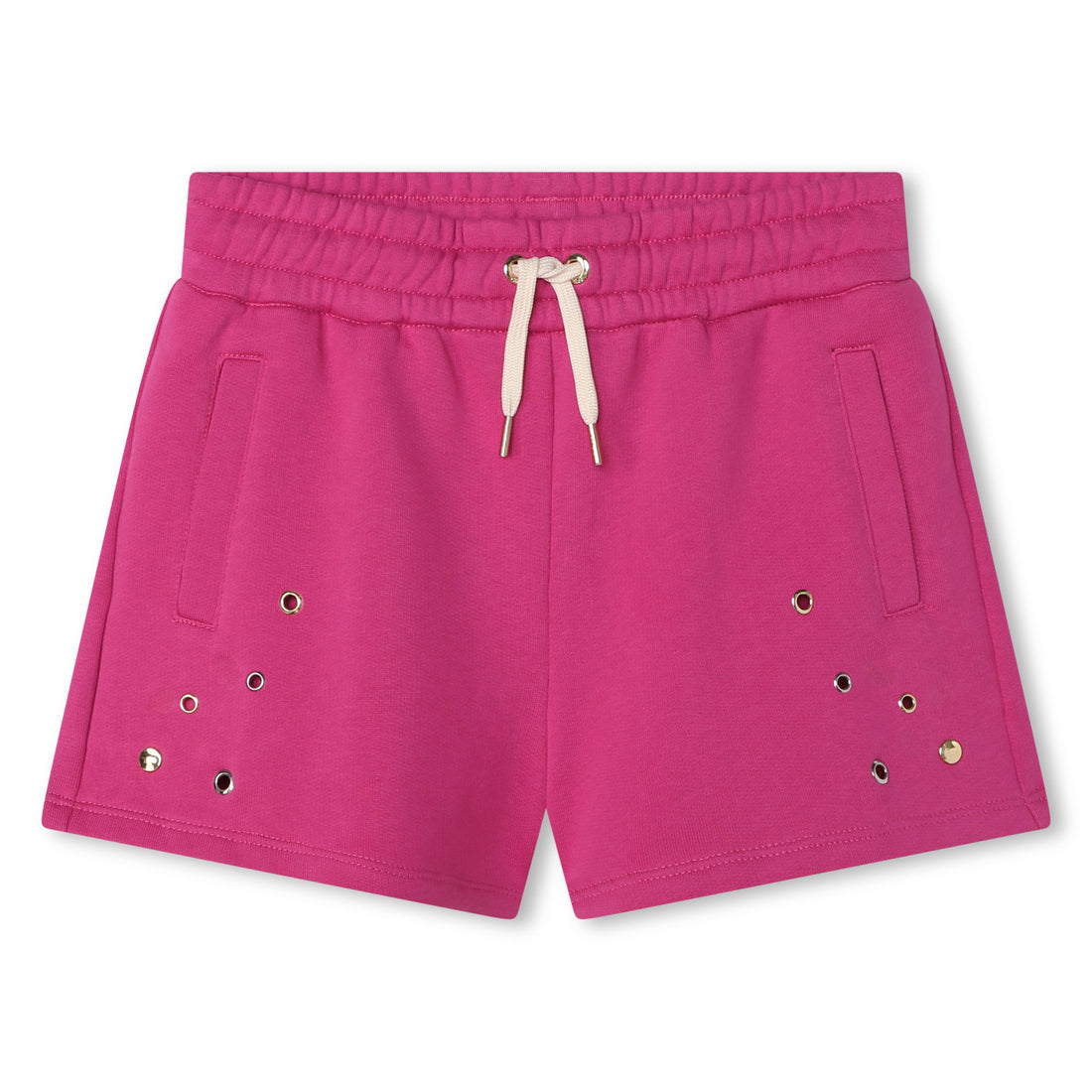 Chloé Terry Shorts with Eyelet Detailing