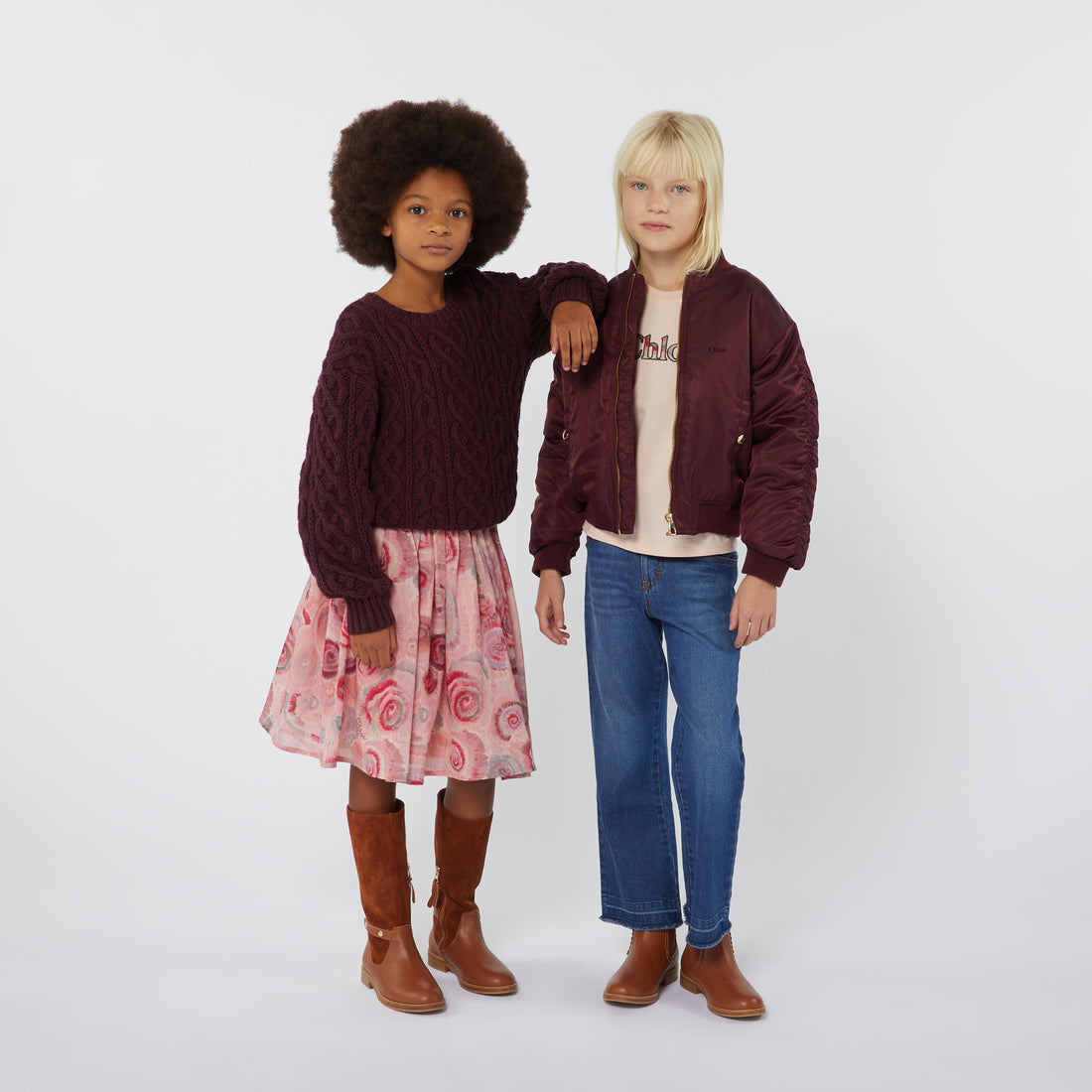 Chloe Wool Fancy Skirt