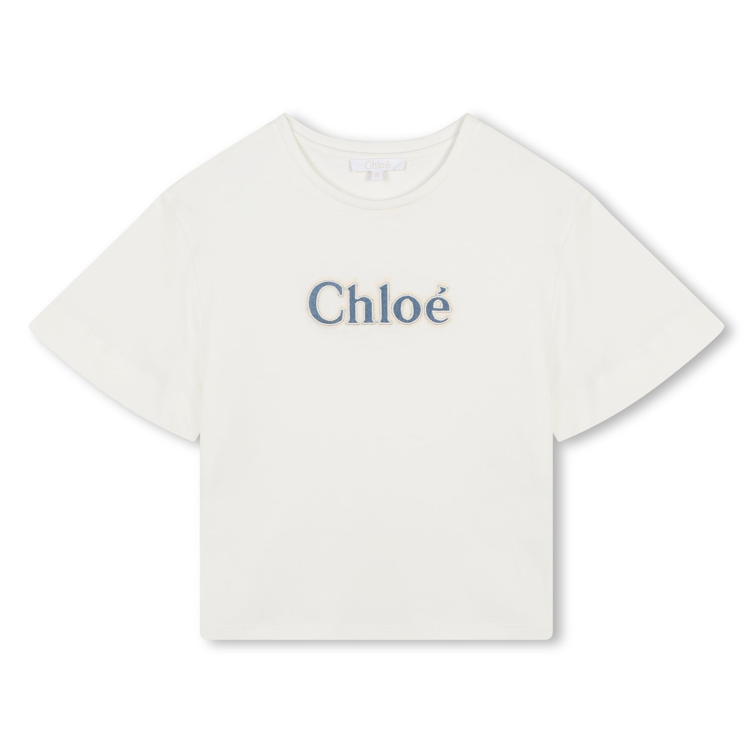 Offwhite Cotton Kids Tee