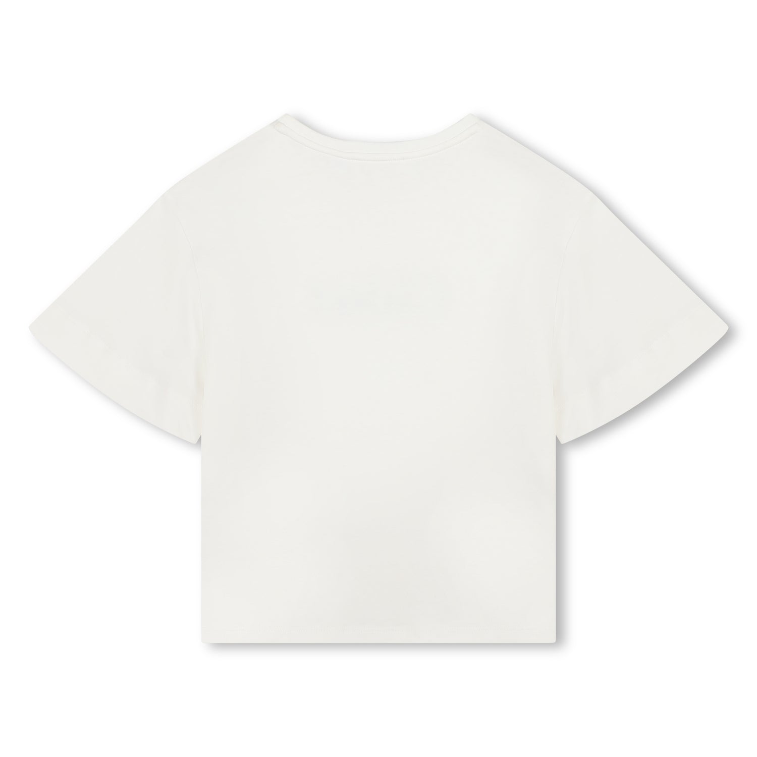 Offwhite Cotton Kids Tee