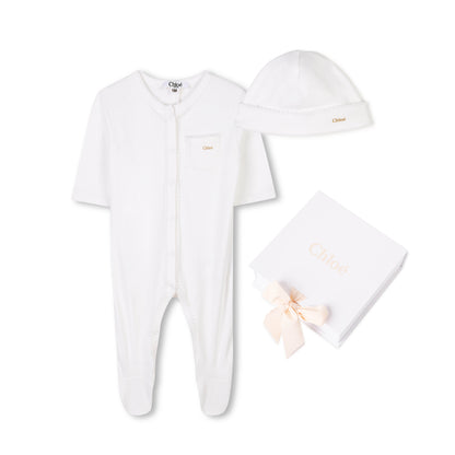 Pyjamas + Pull-On Hat Set