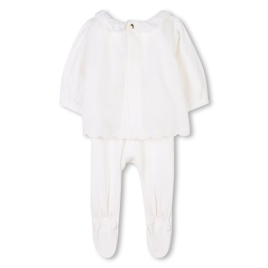 Ruffle-Detailing Pyjamas