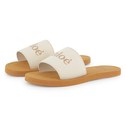 Logo Strap Sandals