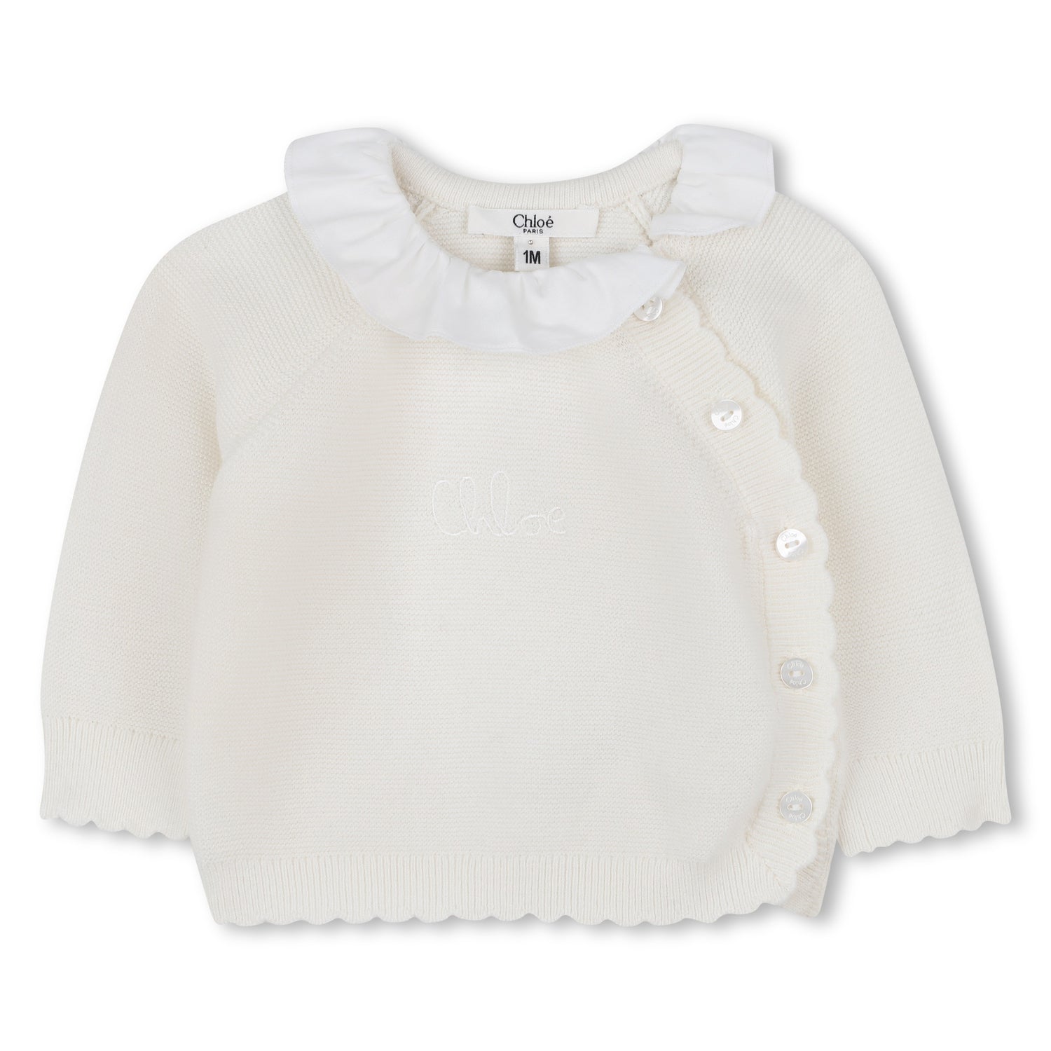Knitted Two-Piece Baby Set with Gift Box