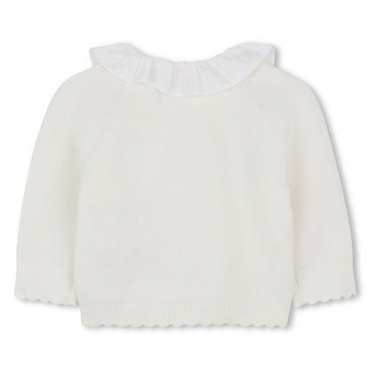 Knitted Two-Piece Baby Set with Gift Box