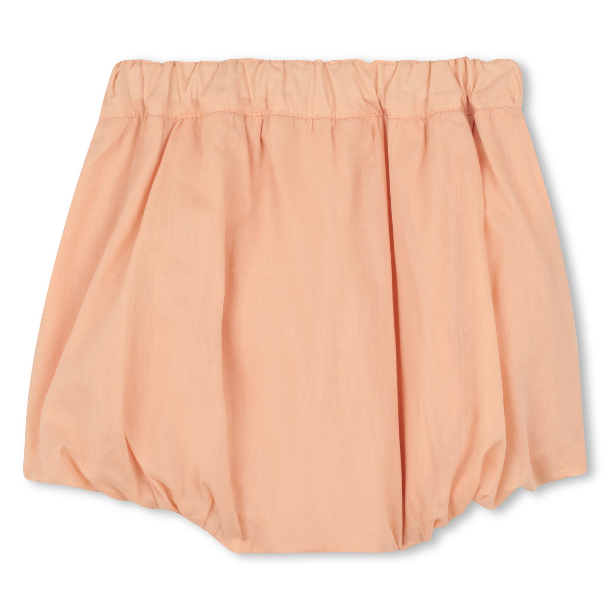 Organic Percale Top and Bloomers Set with Floral Embroidery Chloe