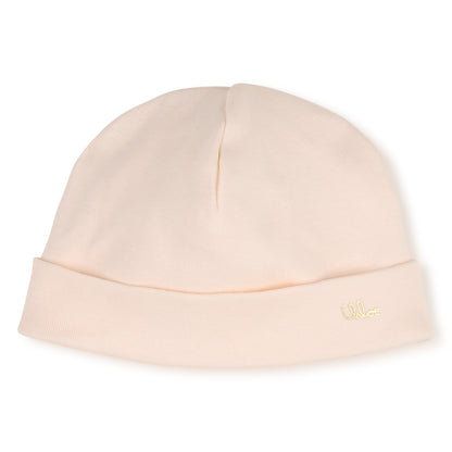 Organic Cotton Pajamas, Beanie and Bib Gift Set Chloe