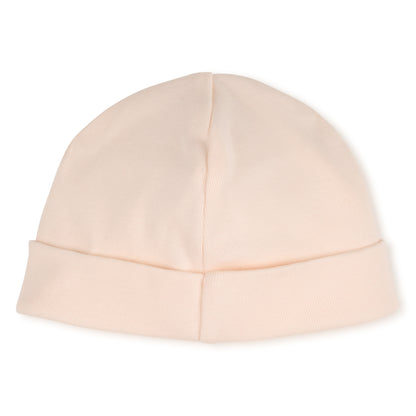 Organic Cotton Pajamas, Beanie and Bib Gift Set Chloe