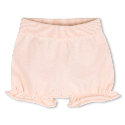 Organic Cotton and Cashmere Knit Cardigan and Bloomers Set Chloe