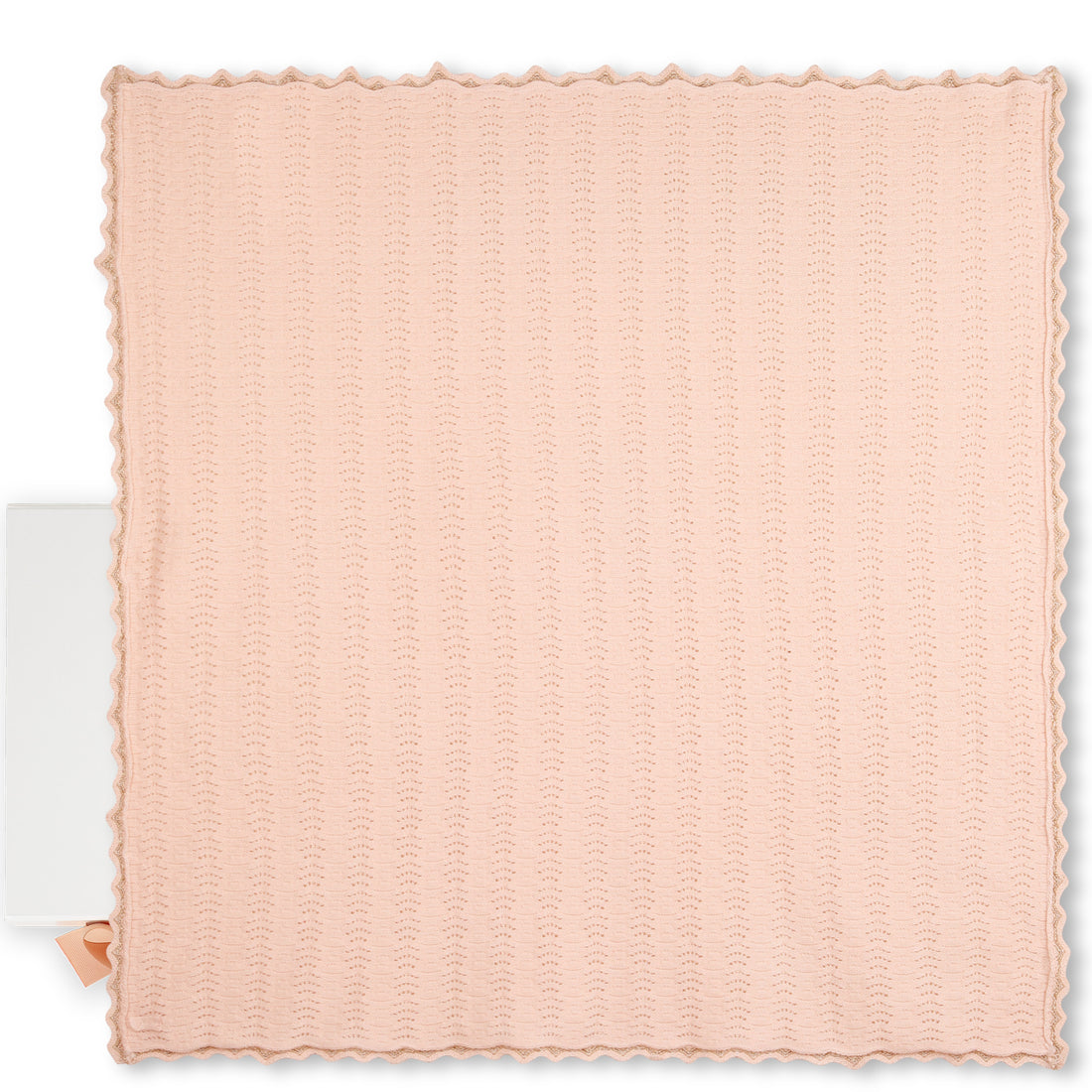 Organic Cotton and Cashmere Knit Baby Blanket Chloe