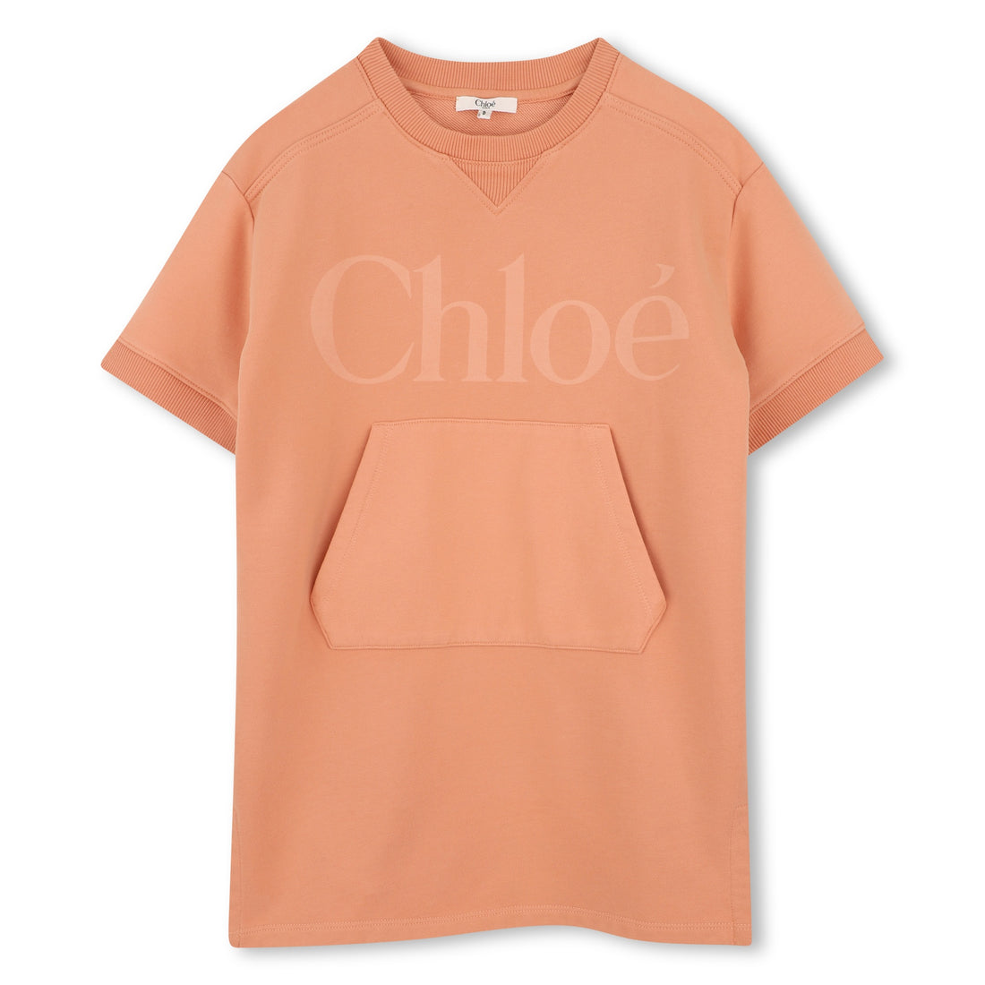 Organic Cotton French Terry Dress with Kangaroo Pocket Chloe