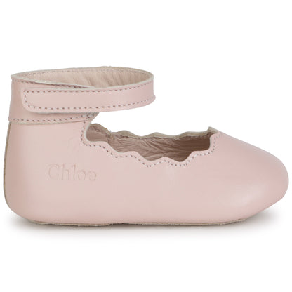 Leather Ballerina Shoes