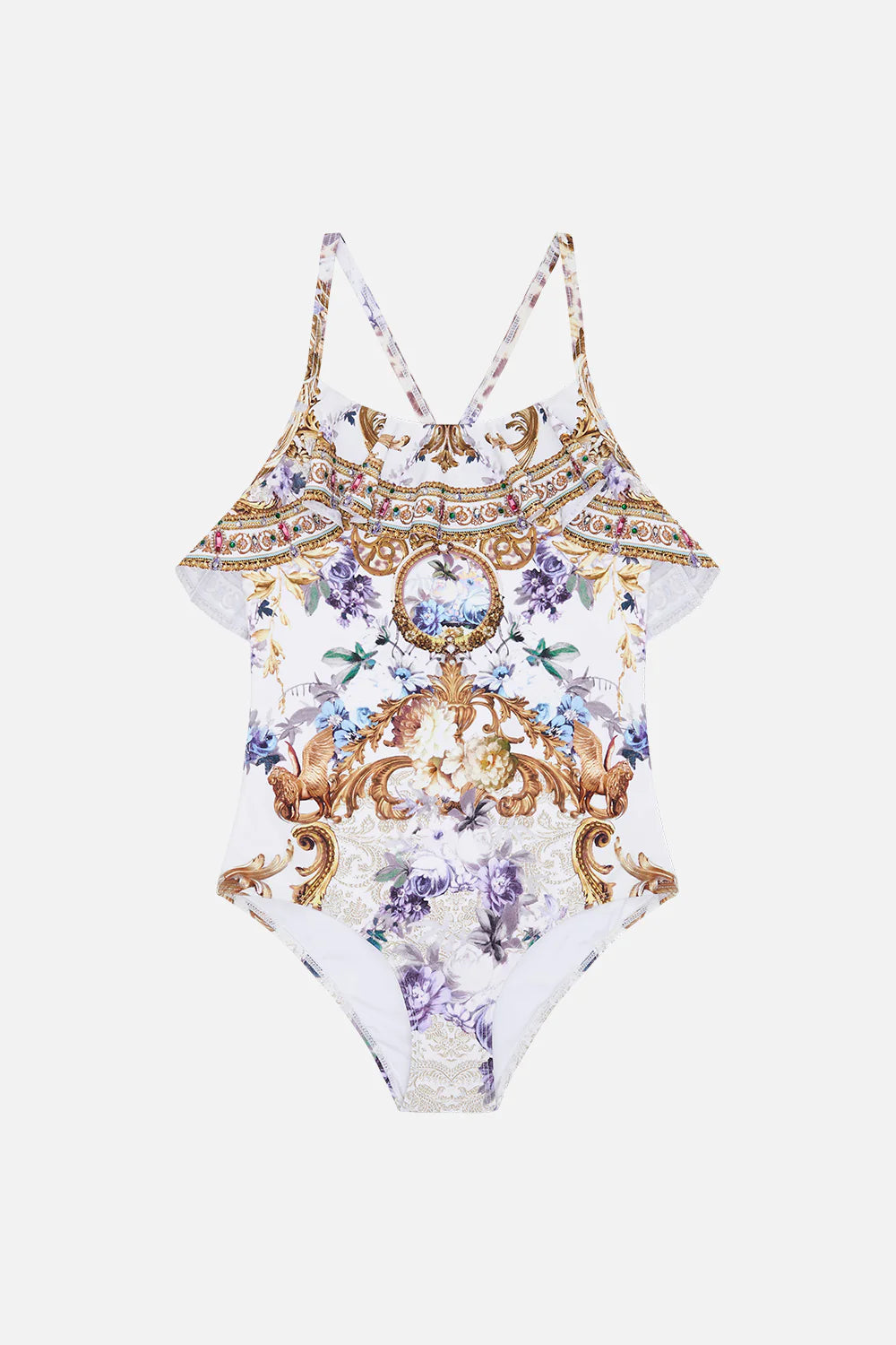 Frill Neck One Piece