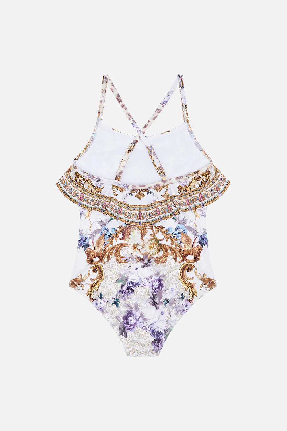 Frill Neck One Piece