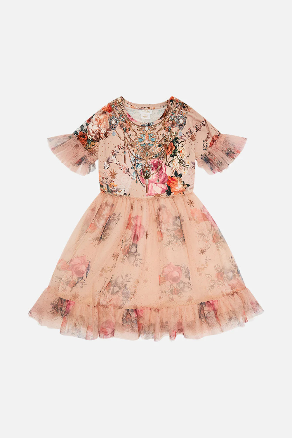 Camilla Kids Tee Tutu Dress 4-10  Rose Garden Revolution