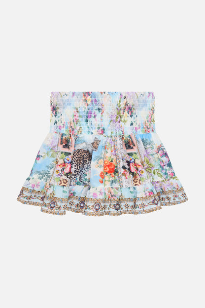 Alexandria Kids Shirred Waist Skirt
