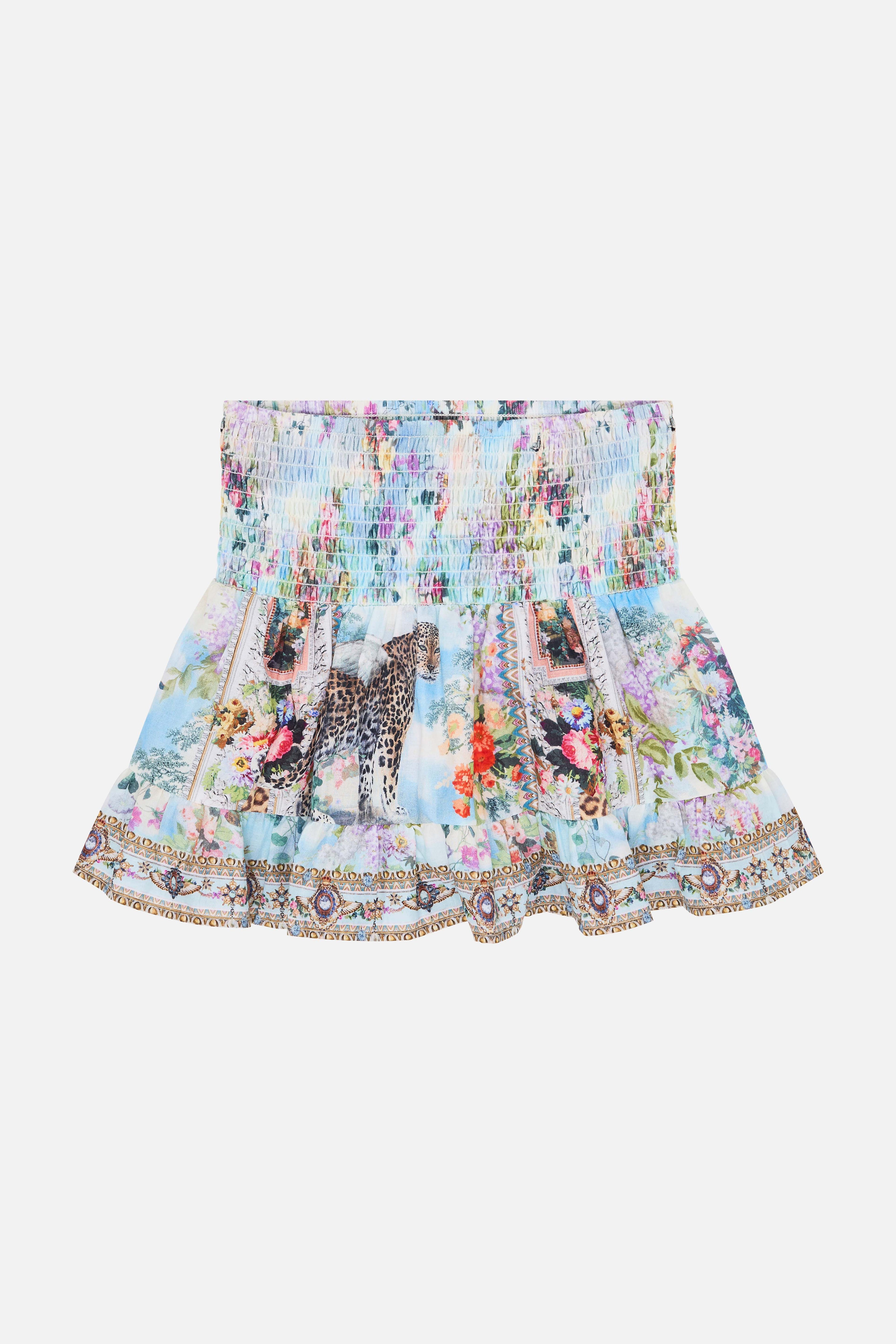 Alexandria Kids Shirred Waist Skirt