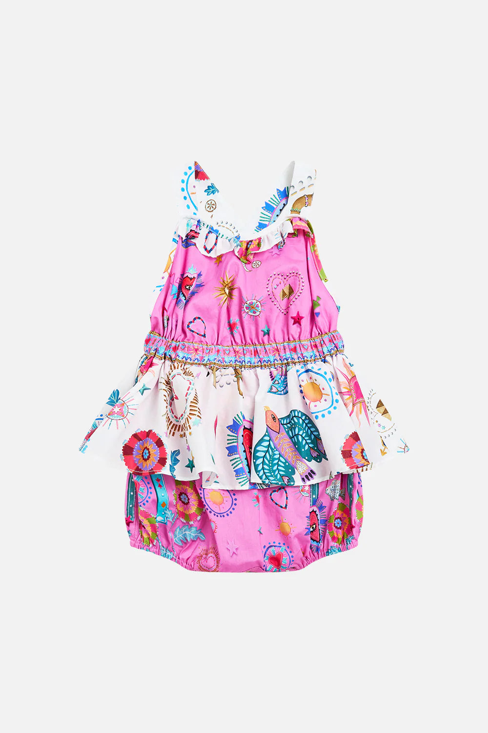 Rainbow Roads Babies Frill Jump Dress