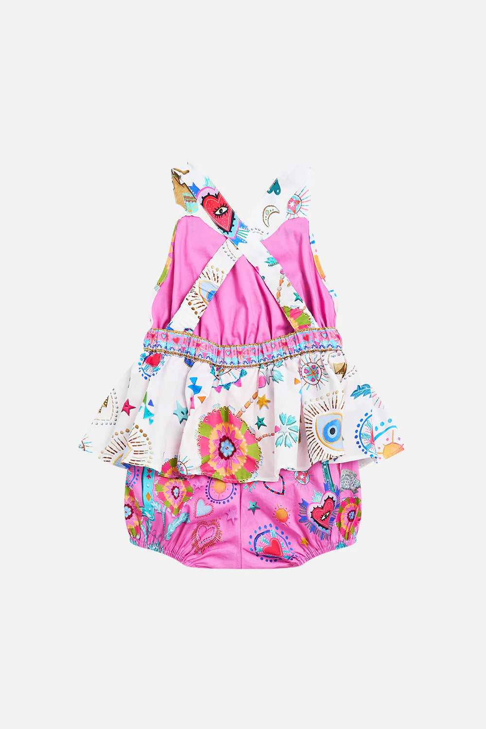 Rainbow Roads Babies Frill Jump Dress