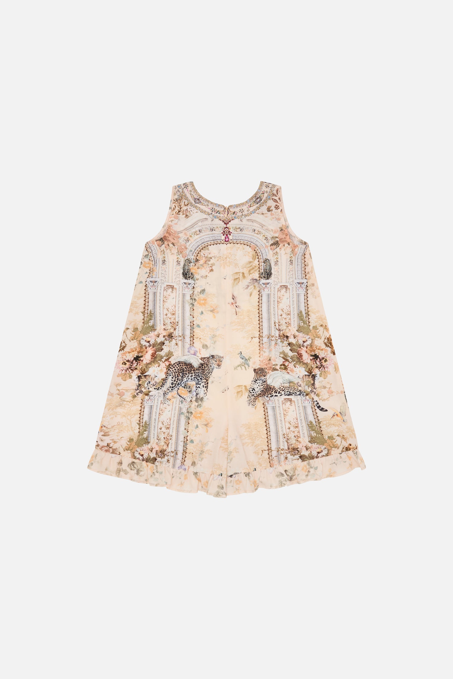 Antiquity Frill Hem Playsuit