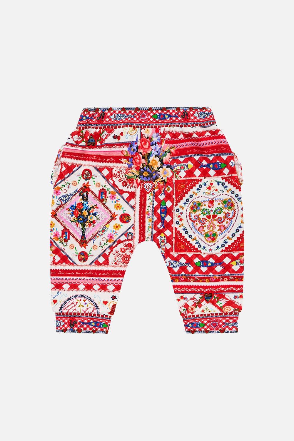 Babies frill drop crotch pant Faith, luck &amp; justice