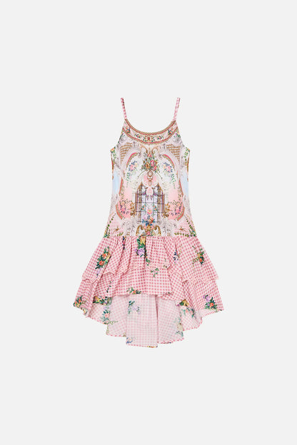 Lisbon Lullaby Kids Tiered High-Low Dress (12-14 Years)